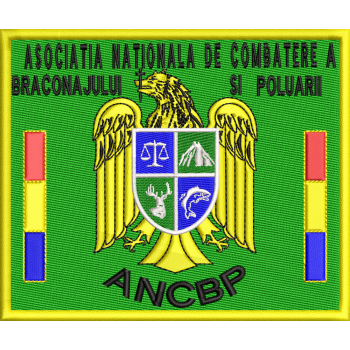 EMBLEMA ASOCIATIA NATIONALA DE COMBATERE A BRACONAJULUI SI POLUARII ( ANCBP ) /1